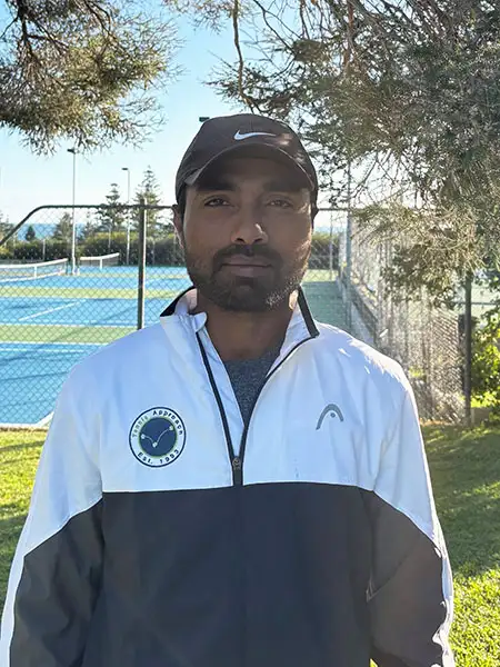 Tharaka Fernando - Perth Tennis Coach